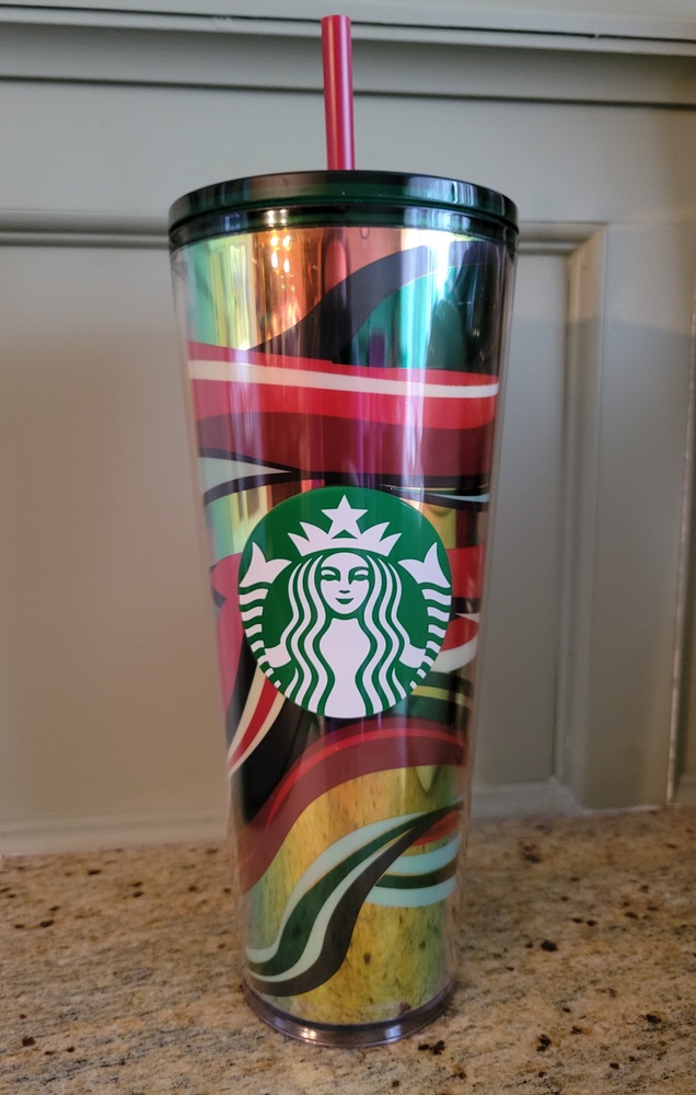 Starbucks Holiday 2021 Swirl Tumbler 24oz